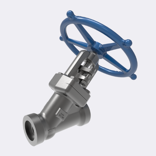 ASME B16.34 Forged Steel Inclined Globe Valve – Velan