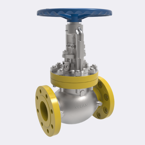 Hydrofluoric Acid Alkylation Cast Carbon Steel and Monel® Globe Valve – Velan