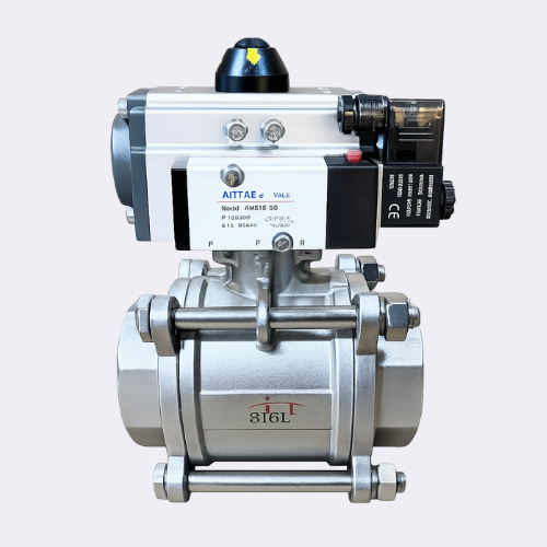 Dynatorque Pneumatic Actuator with NAMUR Mount
