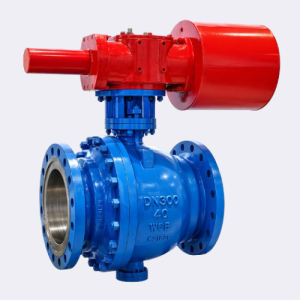 MIWIV Pneumatic Ball Valve Flanged Industrial Automated Isolation Valve