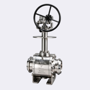 MIWIV Side Entry Cryogenic Ball Valve Extended Bonnet LNG Pipeline Isolation Valve